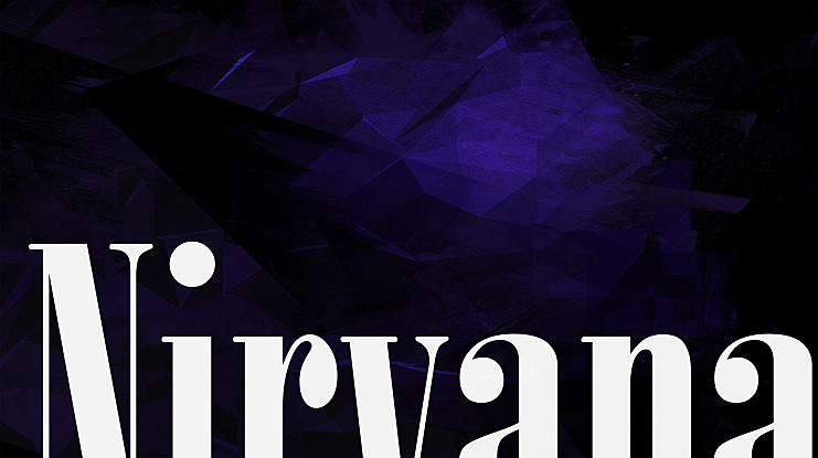 Nirvana Font