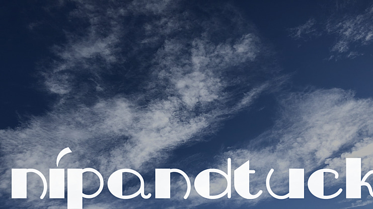 NipAndTuck Font