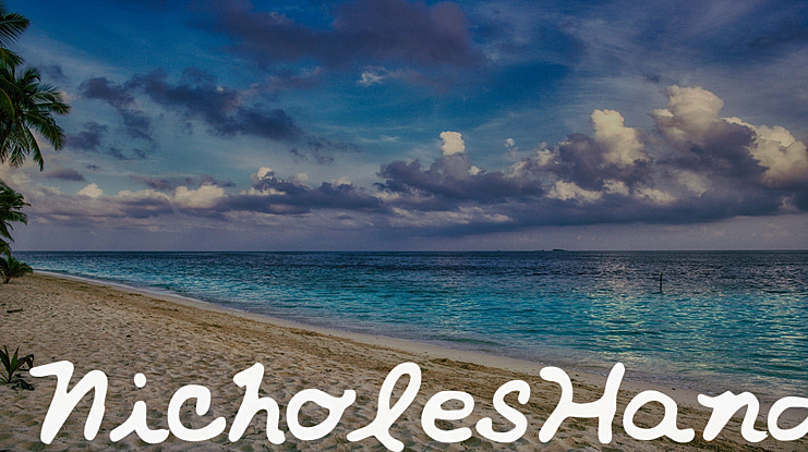 NicholesHand Font