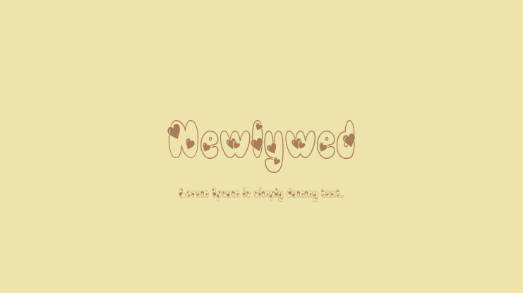 Newlywed Font