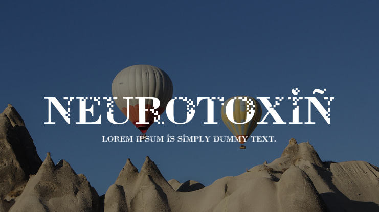 Neurotoxin Font
