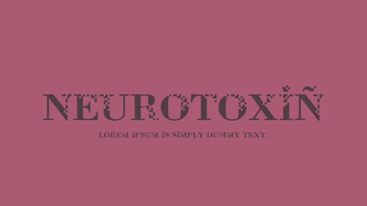 Neurotoxin Font