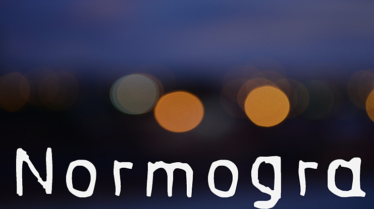 Normograf Font