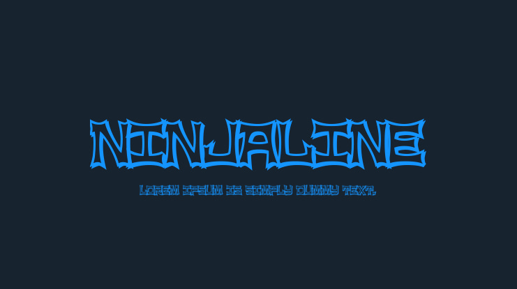 NinjaLine Font