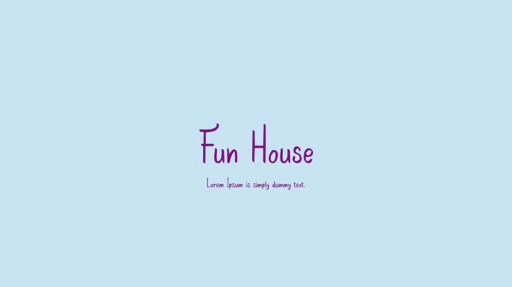 Fun House Font