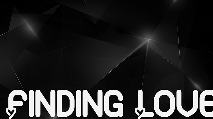 Finding Love Font