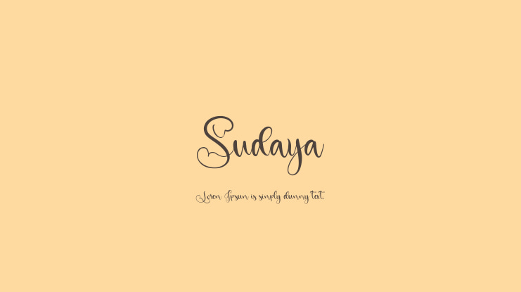 Sudaya Font