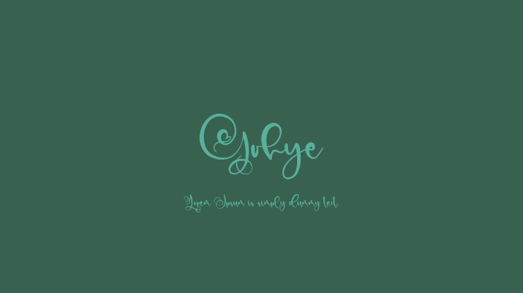 Gohye Font