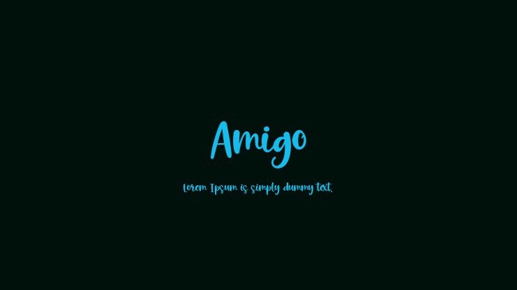 Amigo Font