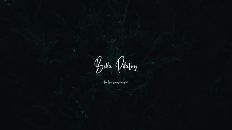 Bella Pilatry Font