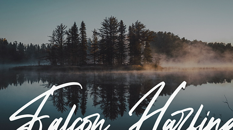 Falcon Harfing Font