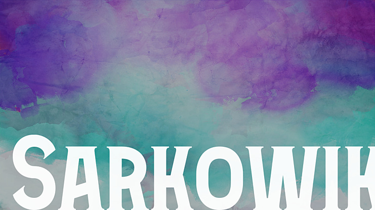 Sarkowik Font