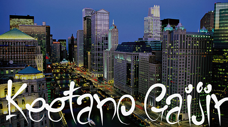 Keetano Gaijin + Katakana Font Family