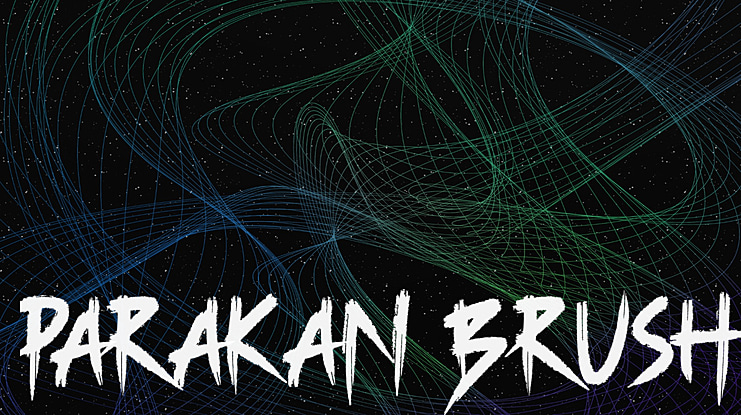 Parakan Brush Font
