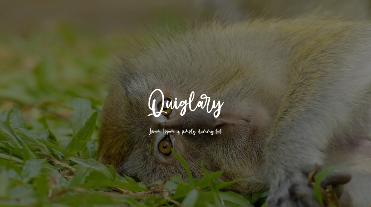 Quiglary Font