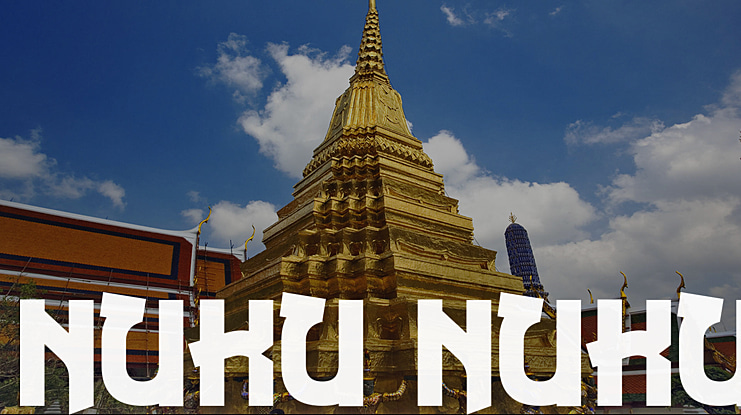 Nuku Nuku Font