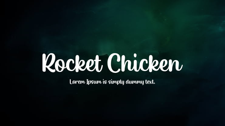 Rocket Chicken Font : Download Free for Desktop & Webfont