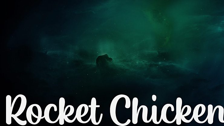 Rocket Chicken Font