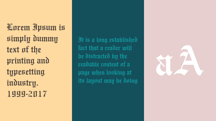 Old English ATT Font