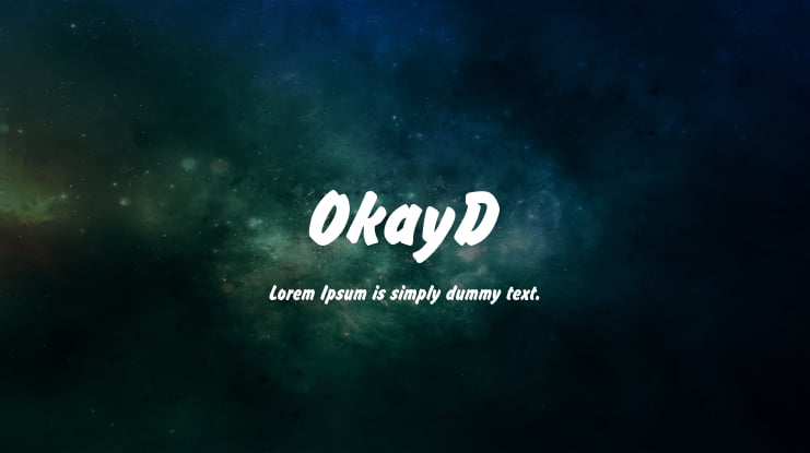 OkayD Font