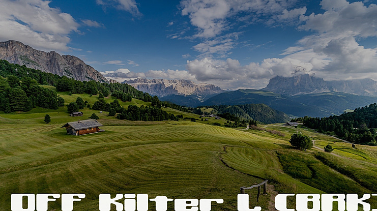 Off Kilter L (BRK) Font