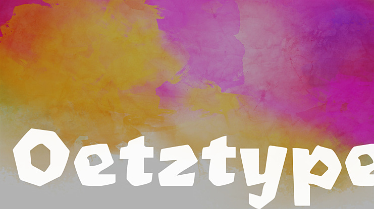 Oetztype Font