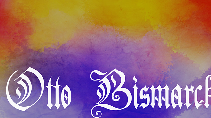 Otto Bismarck Font
