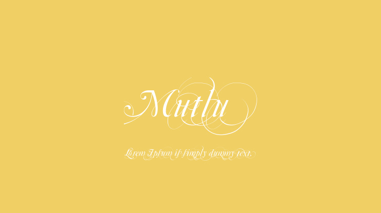 Mutlu Font