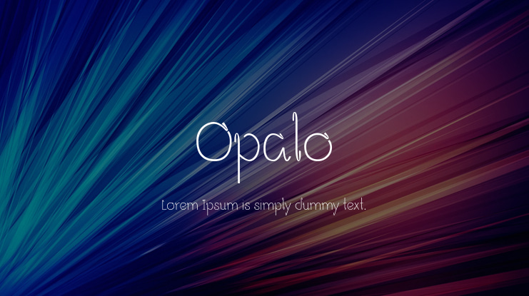 Opalo Font