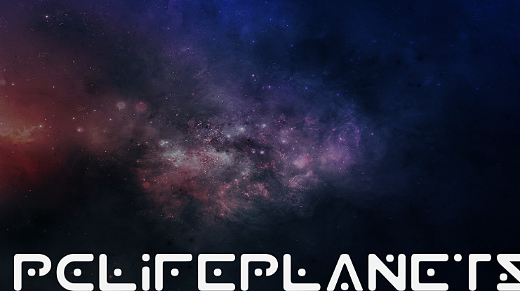 PCLifePlanetS Font