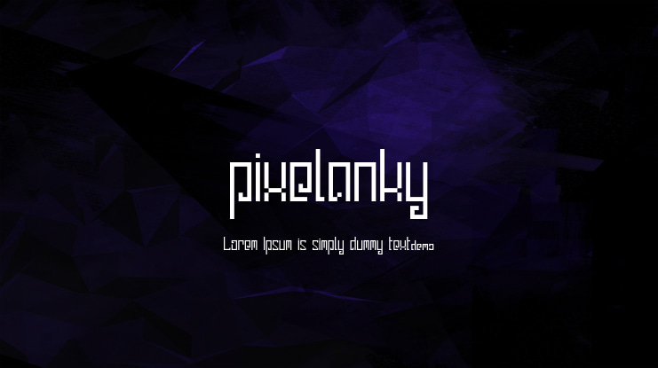 pixelanky Font
