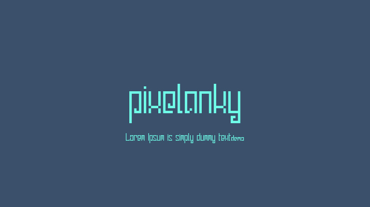 pixelanky Font