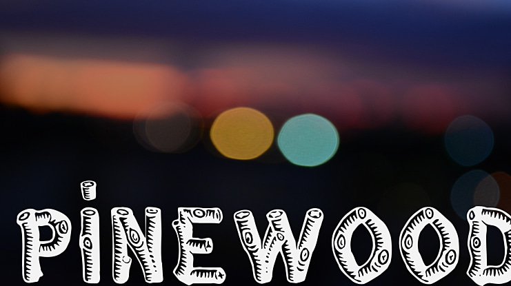 Pinewood Font