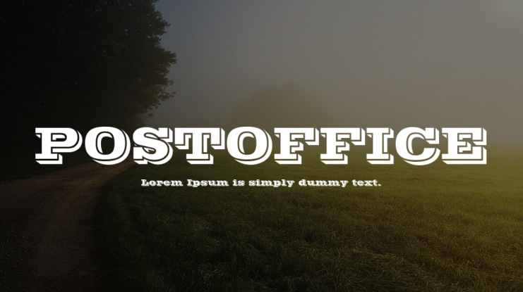 POSTOFFICE Font