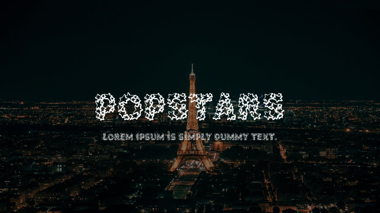 Popstars Font