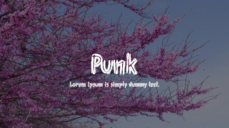 Punk Font