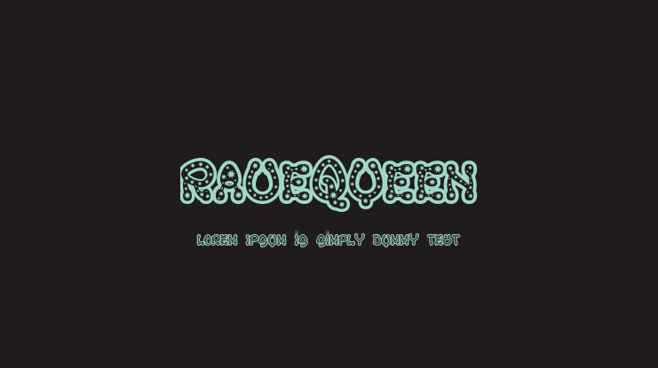 RaveQueen Font