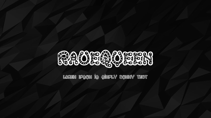 RaveQueen Font