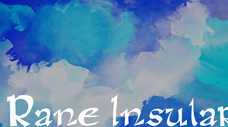Rane Insular Font