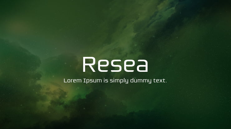Resea Font