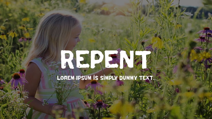 Repent Font