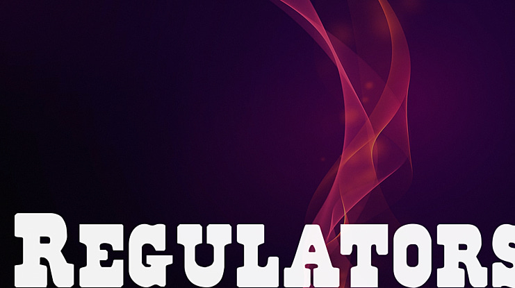 Regulators Font