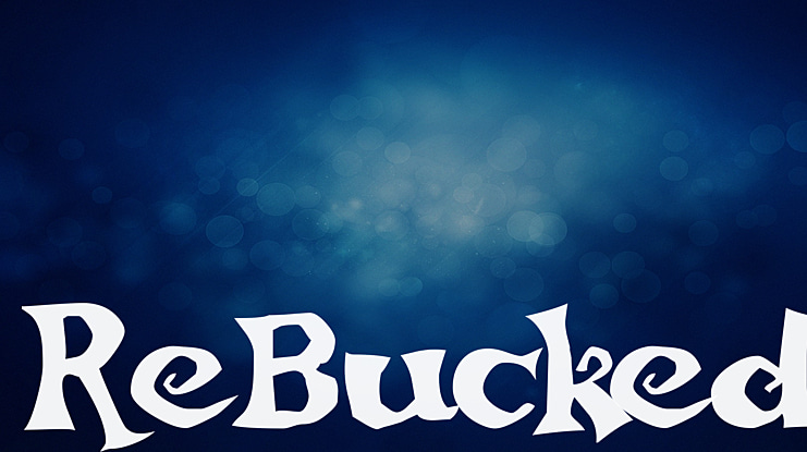 ReBucked Font