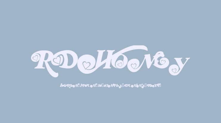 RDHoney Font