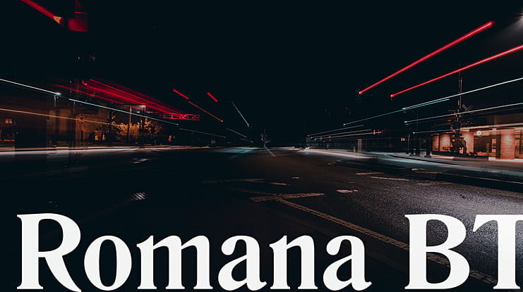 Romana BT Font