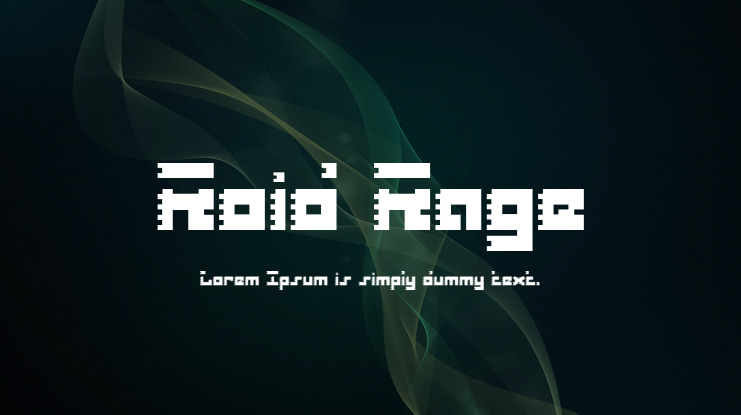 Roid Rage Font