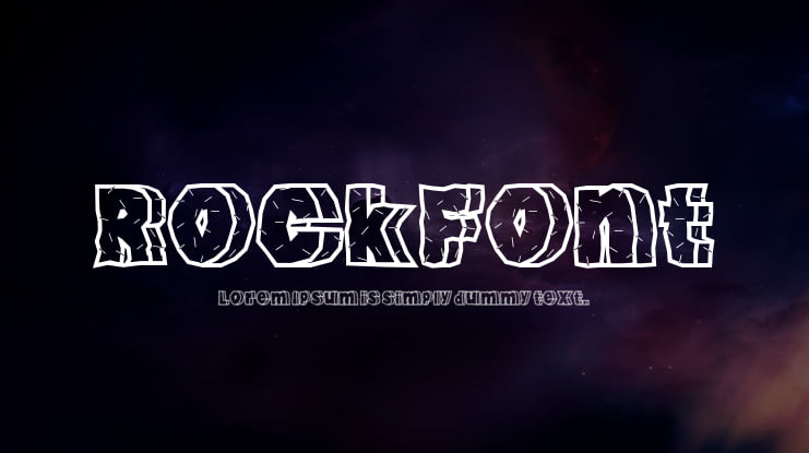 RockFont Font