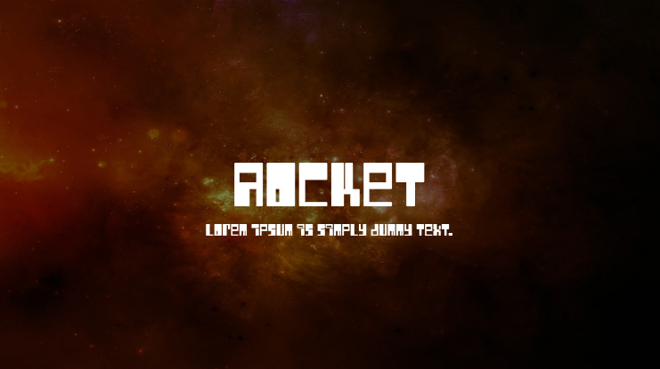 Rocket Font