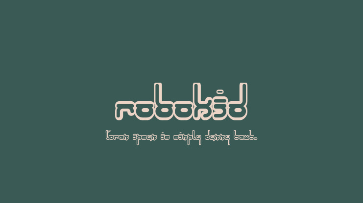 Robokid Font