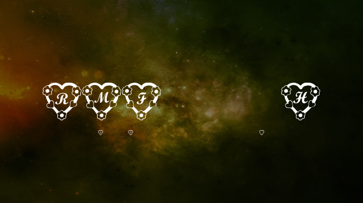 RMFlwrHt Font